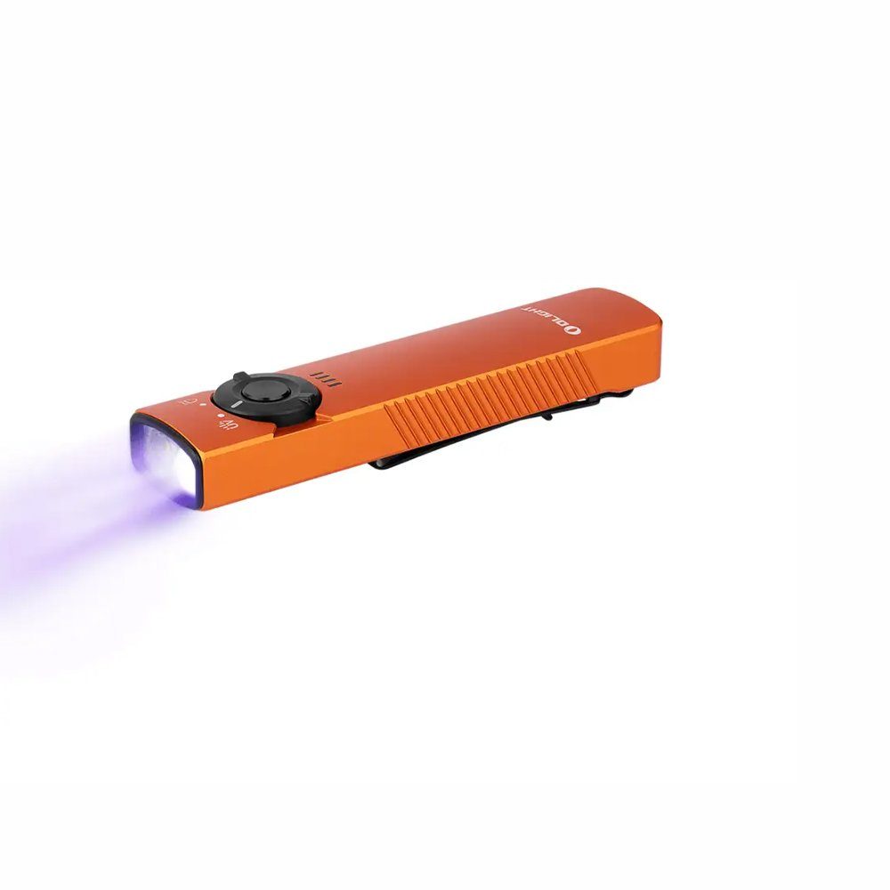 UV Olight Taschenlampe Arkfeld dualer EDC Lichtquelle OLIGHT NEU mit Taschenlampe Orange