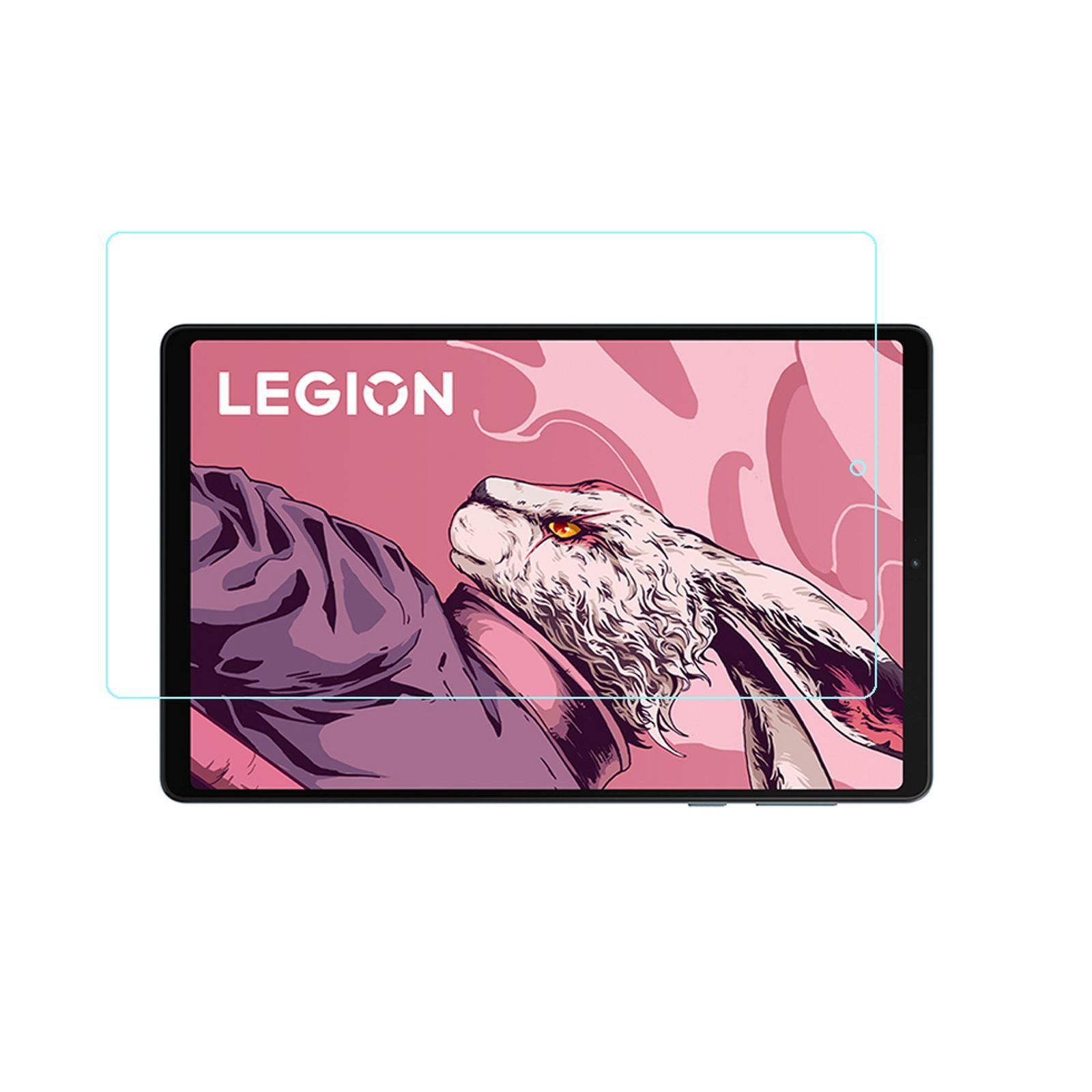 Lobwerk Displayschutzfolie 2x Schutzglas für Lenovo Legion Y700 2.Gen 2023 8.8 Zoll für Lenovo Le