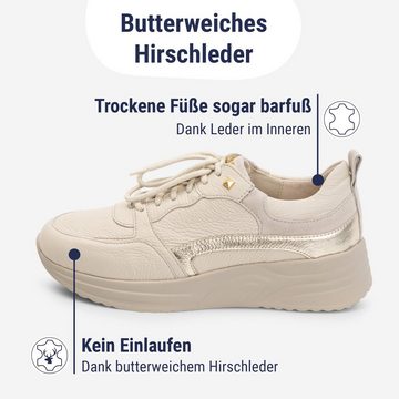 vitaform Damenschuhe Sneaker Hirschleder Sneaker