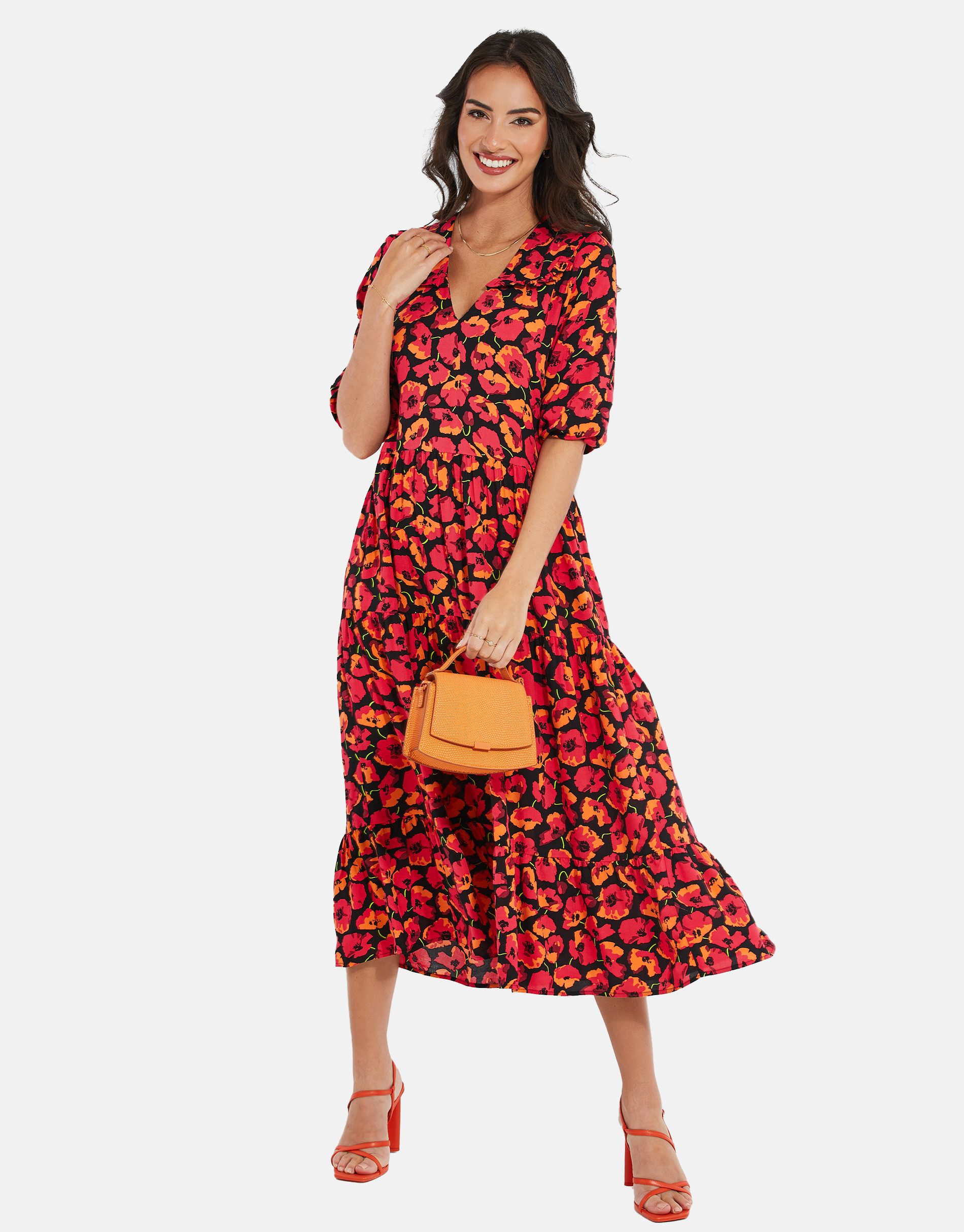 Threadbare Sommerkleid THB Lizzle Printed Smock günstig online kaufen