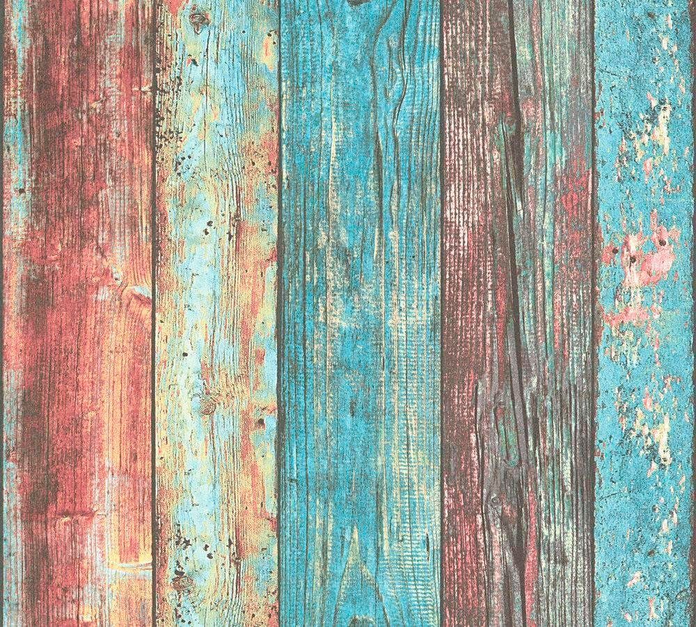 living walls Vliestapete Best of Wood`n Stone 2nd Edition, leicht strukturiert, Holz, gestreift, realistisch, Tapete Holzoptik Tapeten Wohnzimmer Schlafzimmer Küche Design Optik