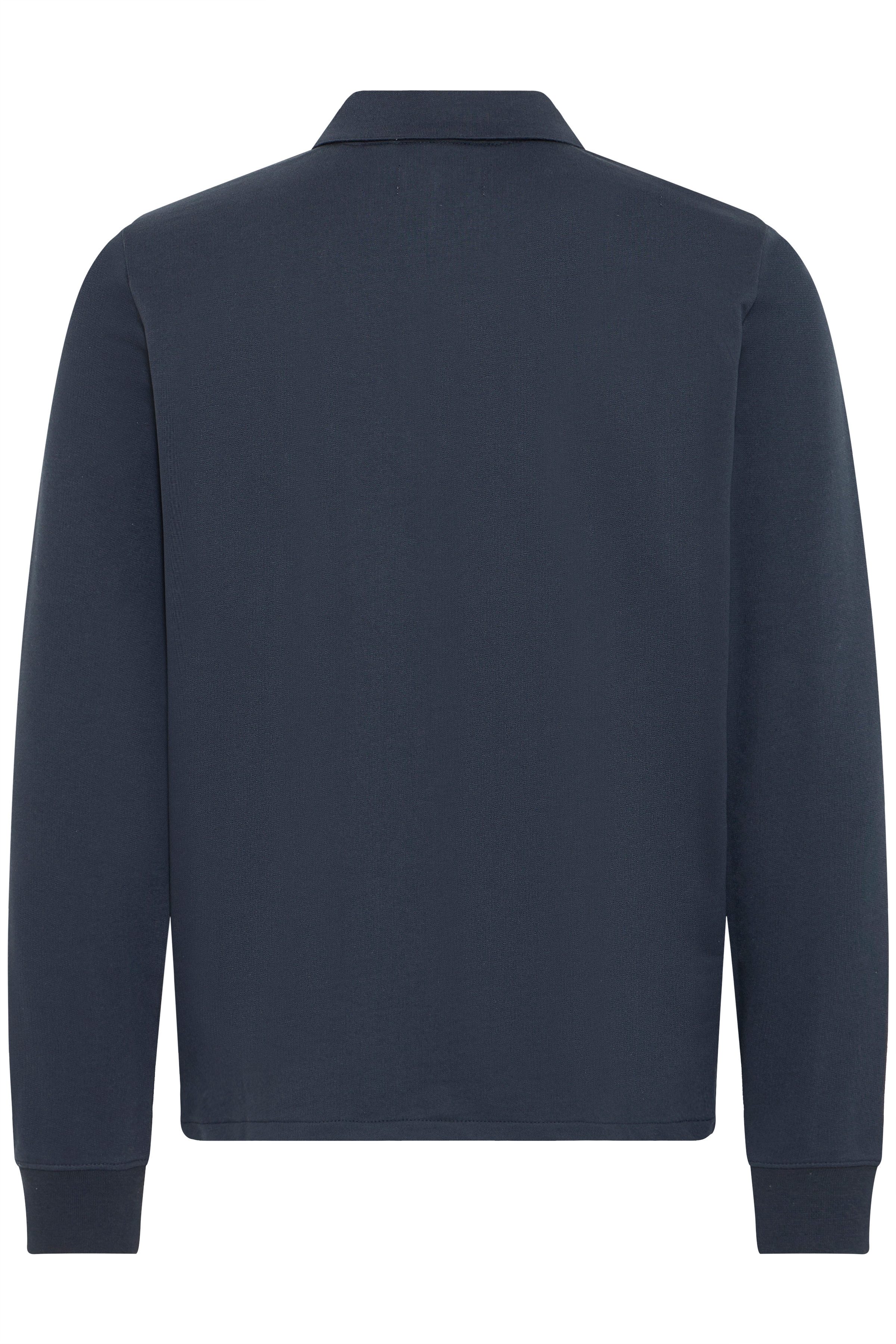 Blend Sweatshirt BHBRODY POLO SWEATSHIRT mit Baumwollmischung aus Baumwolle und Polyester, Regular Fit