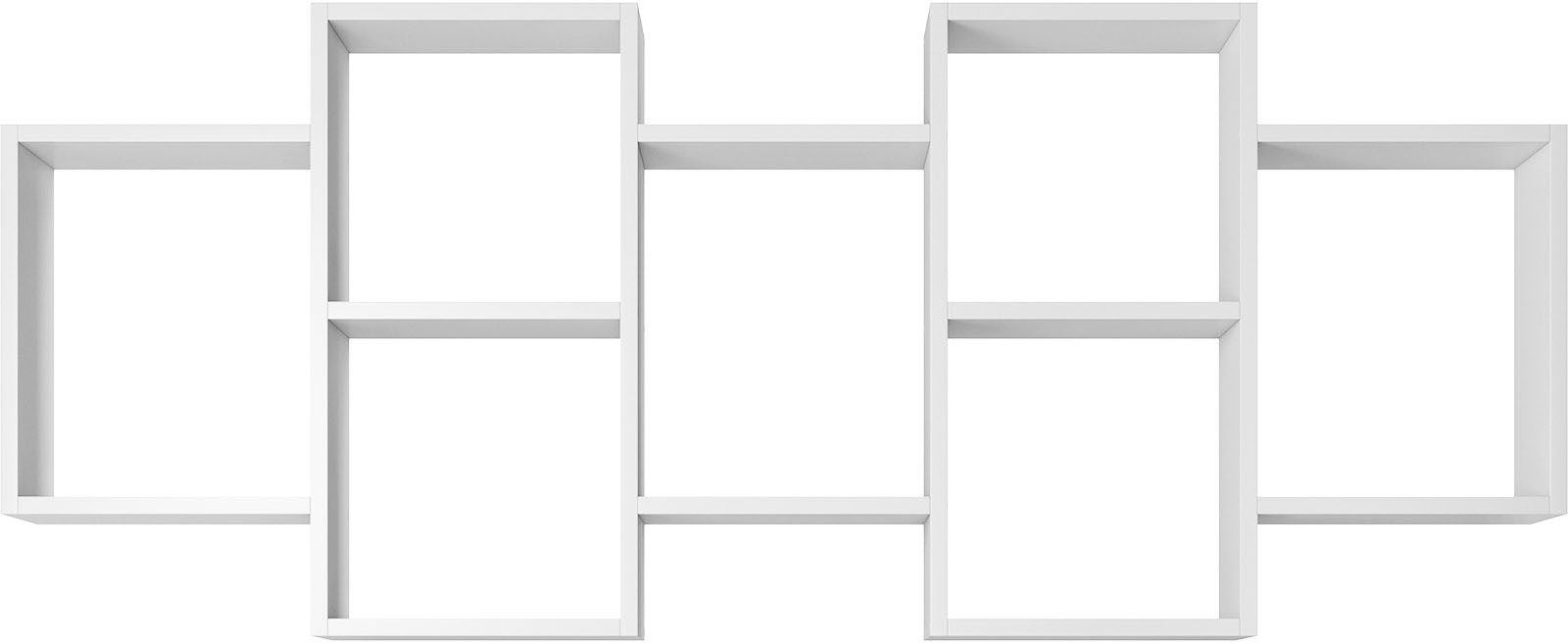 INOSIGN Wandboard Wandregal Trio, 1-tlg., Stell- oder Hängeregal, 10 offene günstig online kaufen