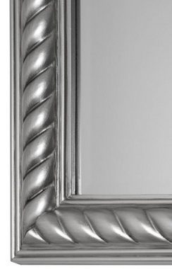 Casa Padrino Barockspiegel Barock Spiegel / Wandspiegel Antik Silber 52 x H. 62 cm - Barockmöbel