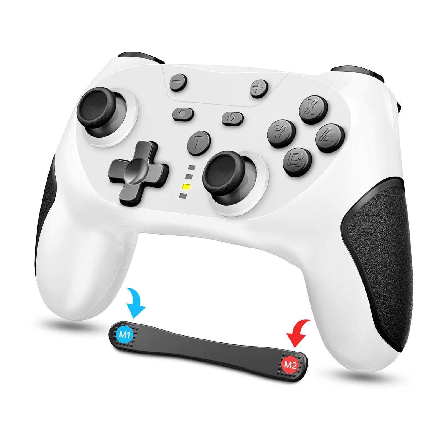 BRAIDOL Switch Controller für Switch 2/Switch/Switch OLED/Switch Lite, Controller (Wireless Switch Pro Controller mit Double Shock, 6-Achsen Gyroskop und Turbo Funktion)