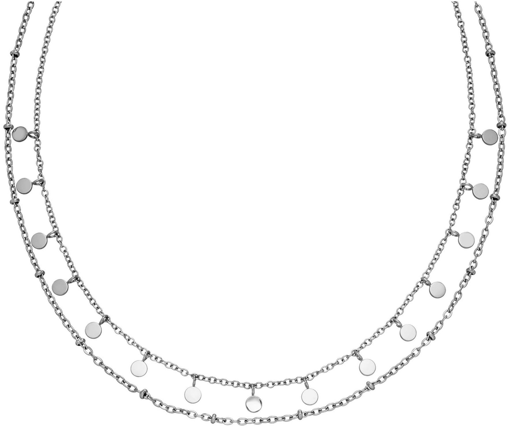 Purelei Collier Schmuck Geschenk Plain doppelte Kette, 22461