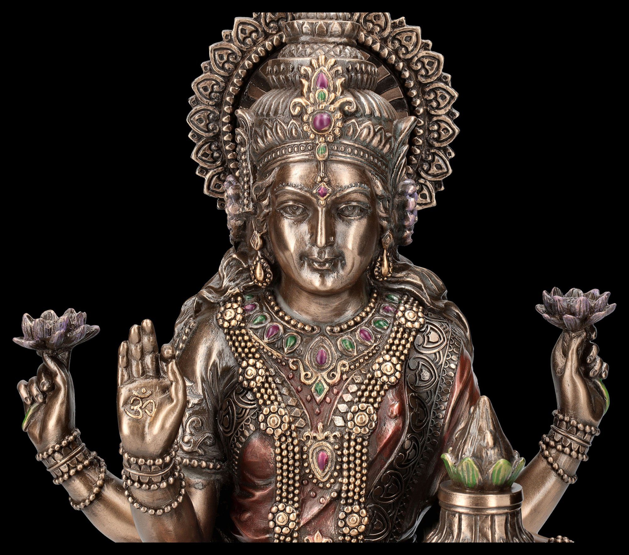 Figuren der Hinduistische Liebe Veronese Göttin Dekofigur Dekofigur Lakshmi XL Figur Shop - GmbH -