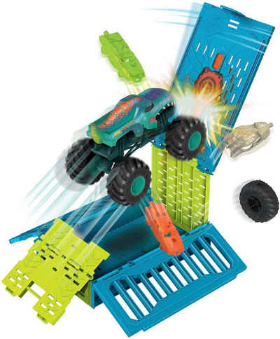 Hot Wheels Spielzeug-Auto »Monster Trucks Mega Wrex Oversized Crash Cage (1:24)«