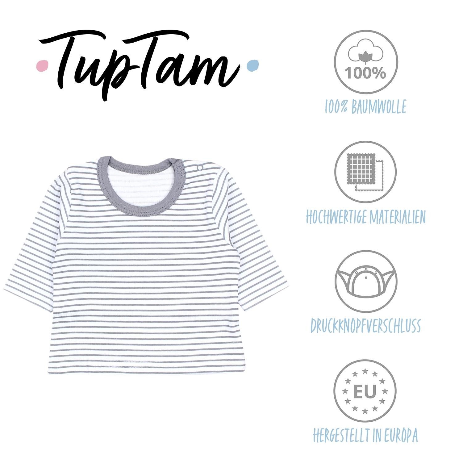 TupTam Langarmshirt TupTam Baby Jungen Langarmshirt 5er Set – Bild 2 von 5