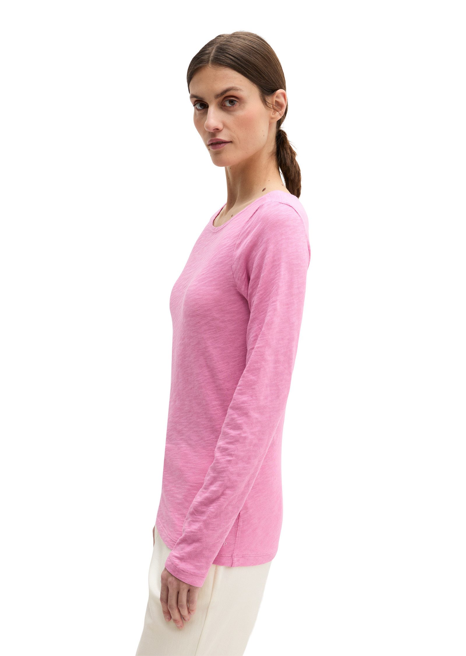 Marc O'Polo Langarmshirt aus Organic Cotton-Qualität günstig online kaufen