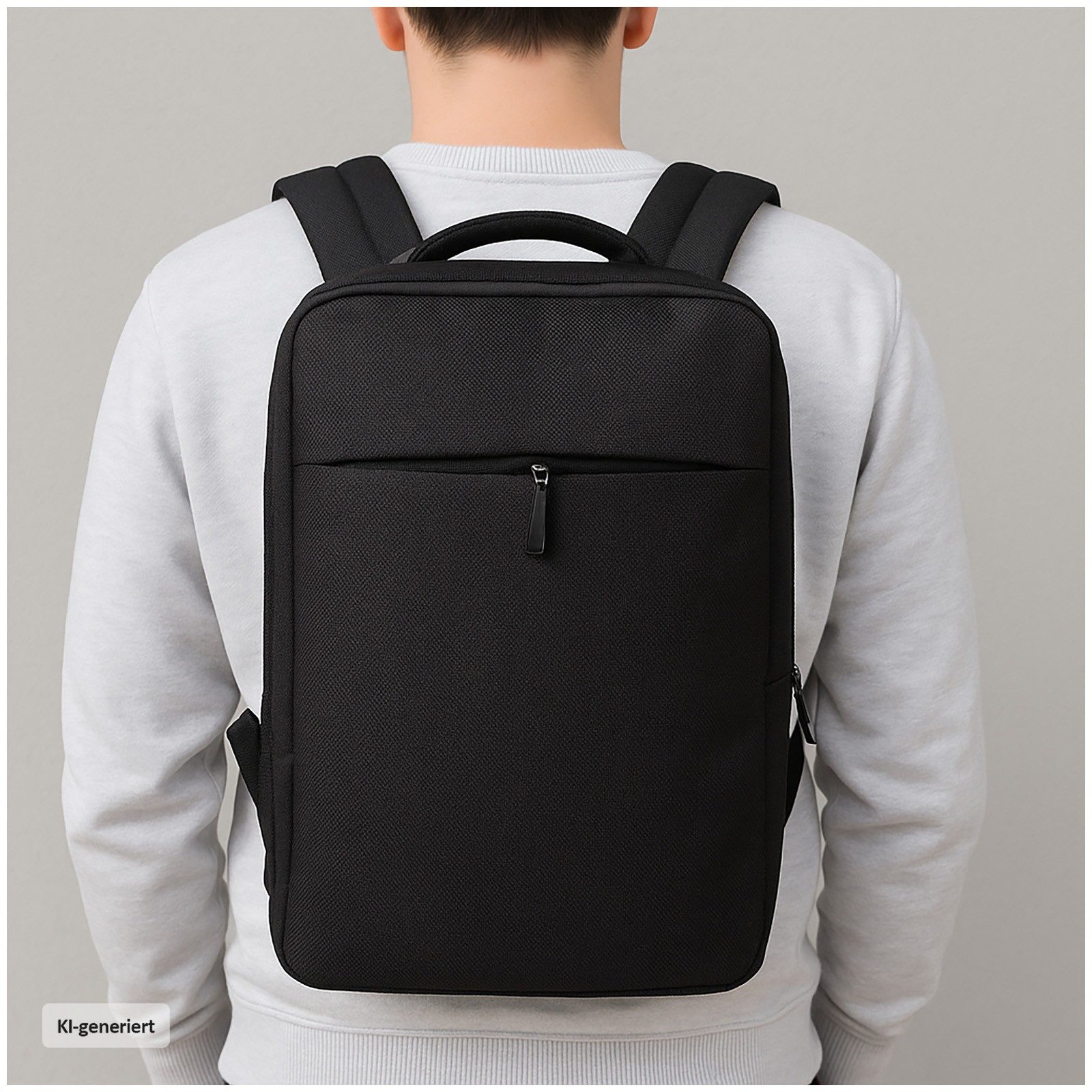 HTI-Living Laptoprucksack Kompakter Laptop-Rucksack mit USB-Anschluss (Stück, 1-tlg., 1 Rucksack), Laptop Rucksack