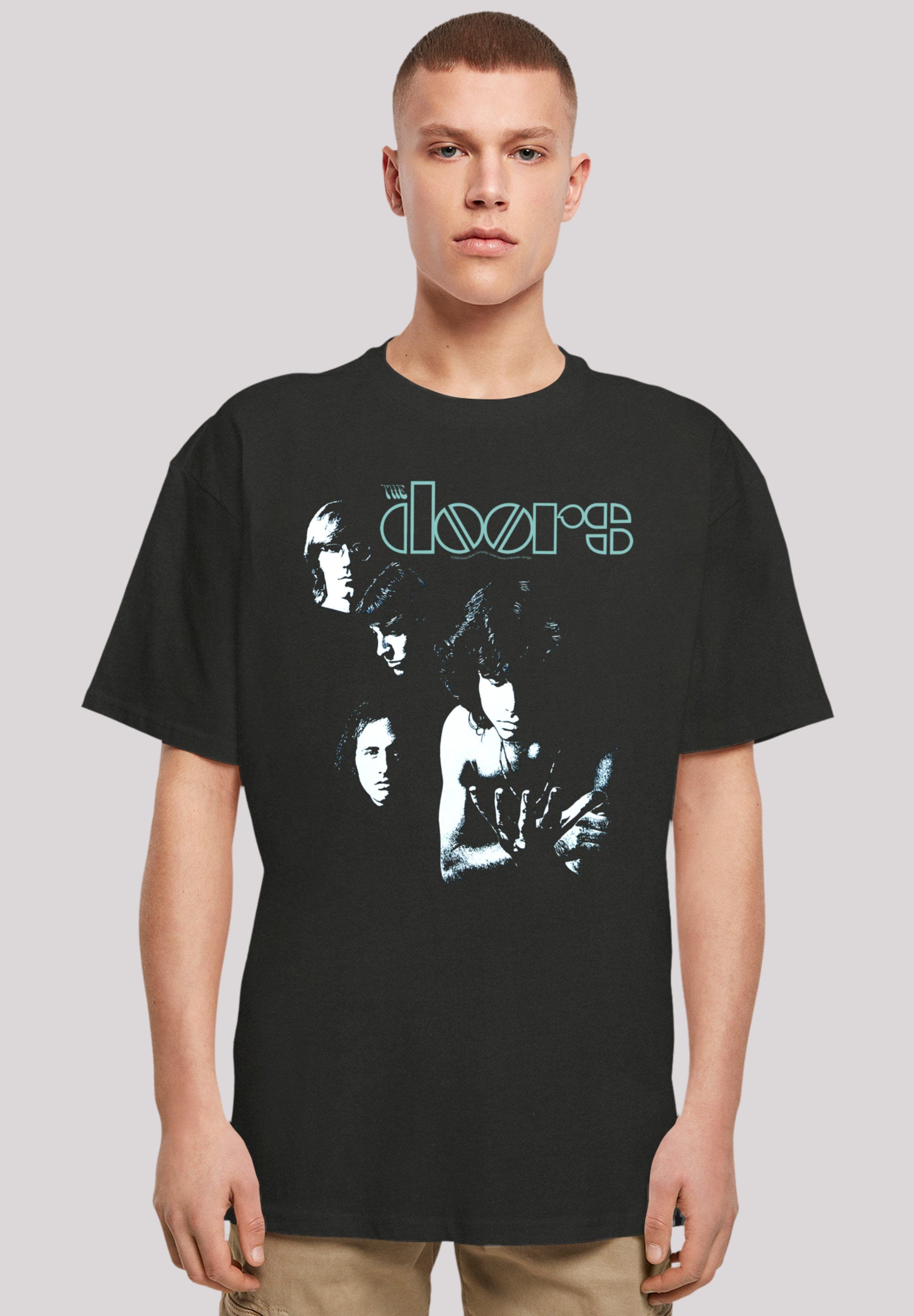 F4NT4STIC T-Shirt The Doors Music Light And Shadow Musik, Band, Logo | T-Shirts