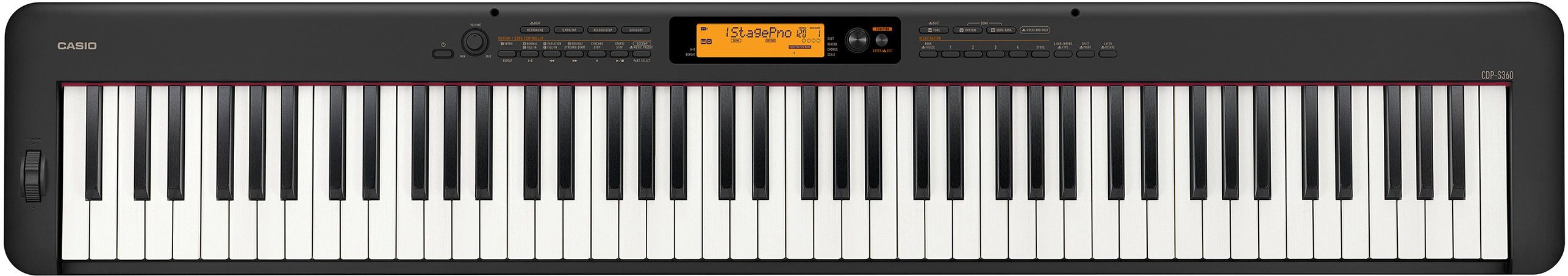 CASIO Digitalpiano CDP-S360BK, mit Pedal | Pianos