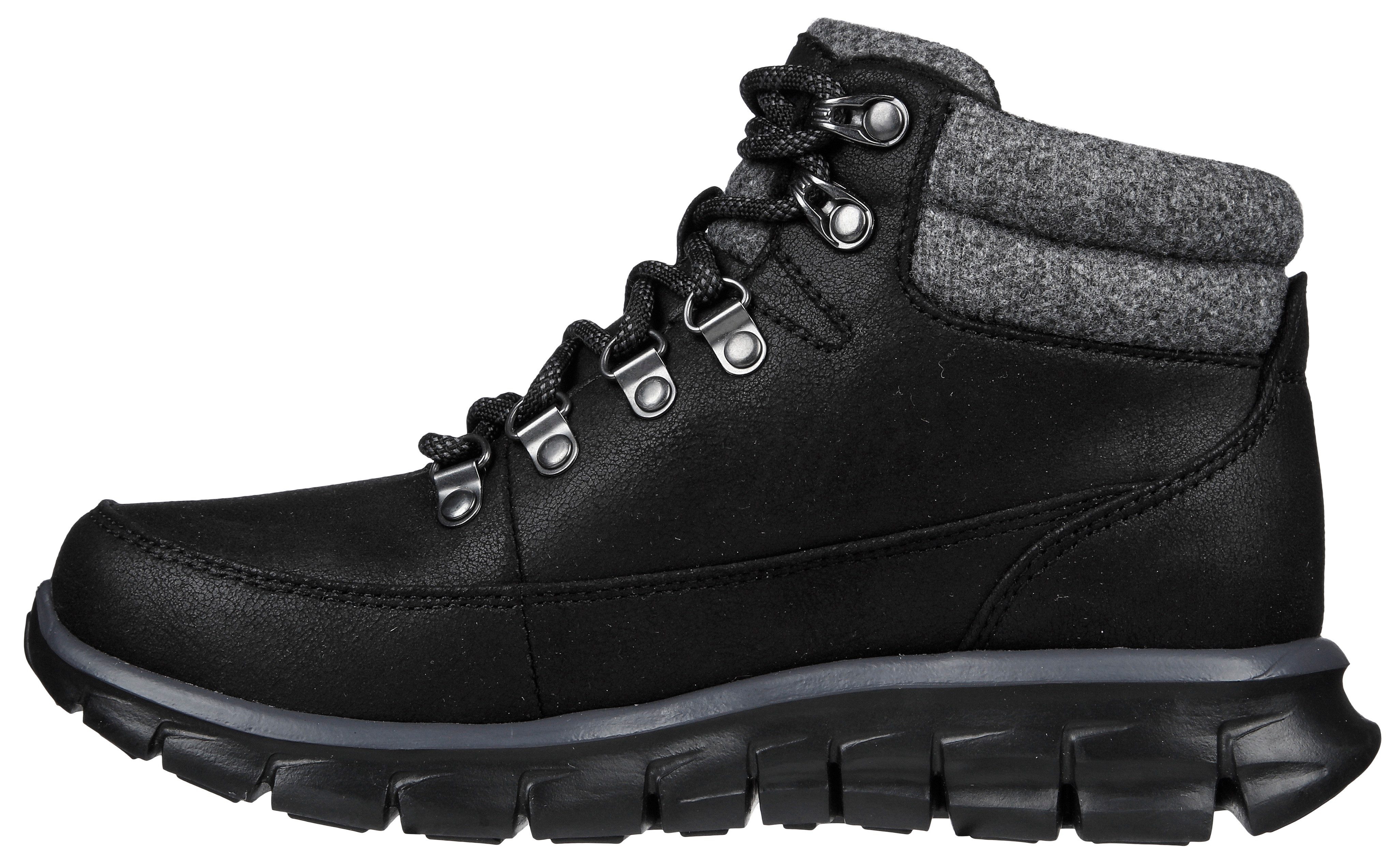 Skechers SYNERGY-COOL SEEKER Winterboots Trekkingschuh, Winterstiefel mit rutschhemmender Laufsohle
