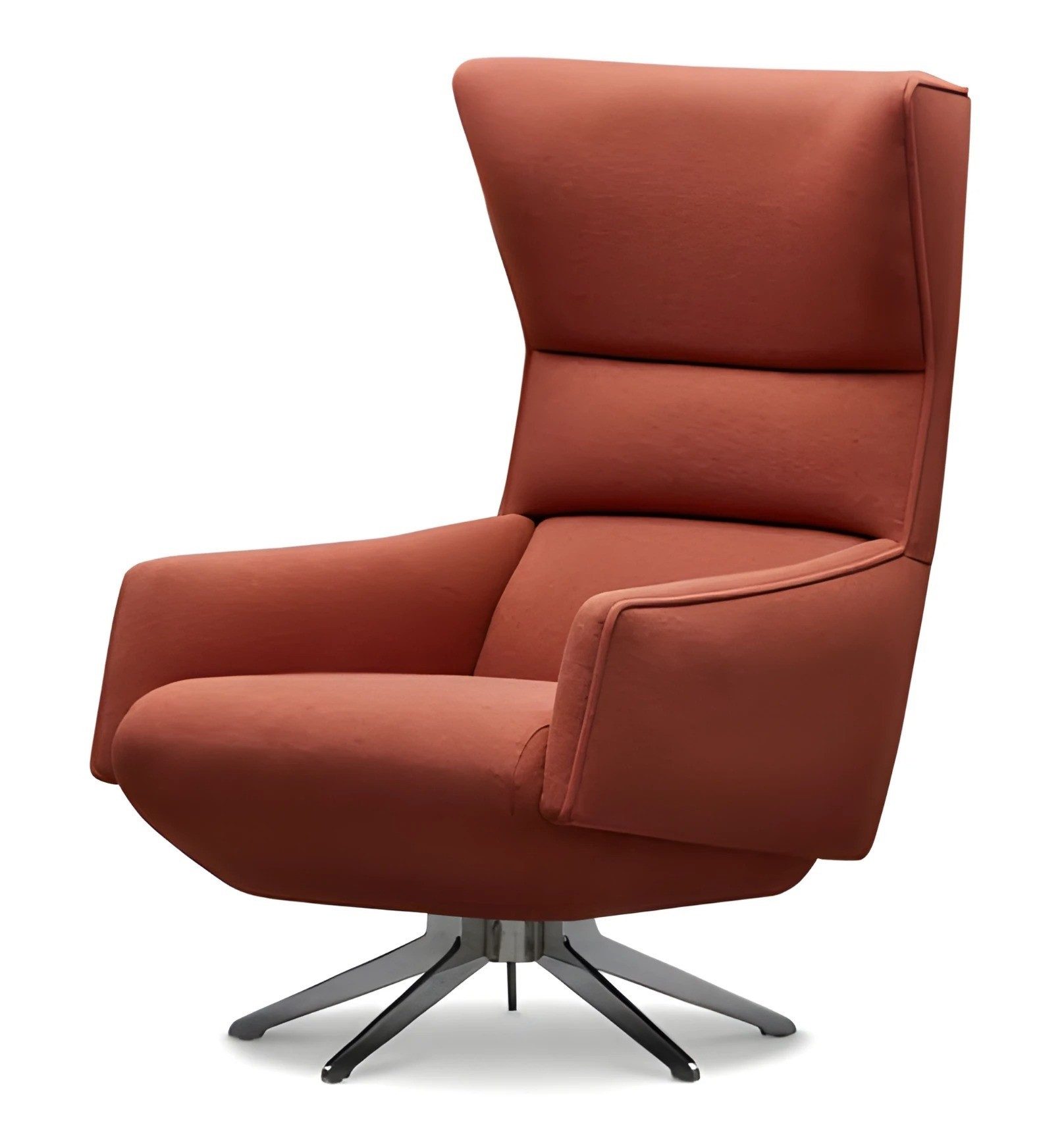 Xlmoebel Sessel XLMOEBEL Stoffsessel in Orange mit ergonomischem Design (1-St., Stoffsessel), Made in Europa