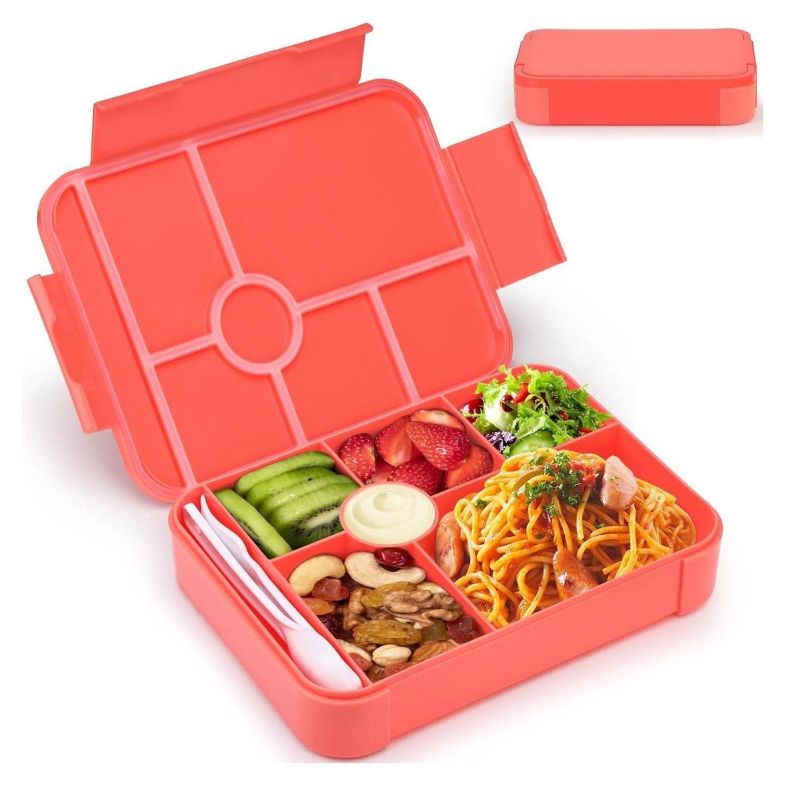 FELIXLEO Lunchbox Brotdose Kinder mit Fchern 1350ml Lunch Bento Box Kinder Lunchbox, (1-tlg)