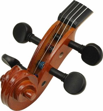 Steinbach Violine 1/32 Anfängergeige im SET handgearbeitet, Ja