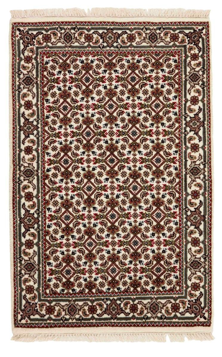 Orientteppich Indo Täbriz Höhe: 59x89 Handgeknüpfter Nain Trading, Orientteppich, rechteckig, 12 mm