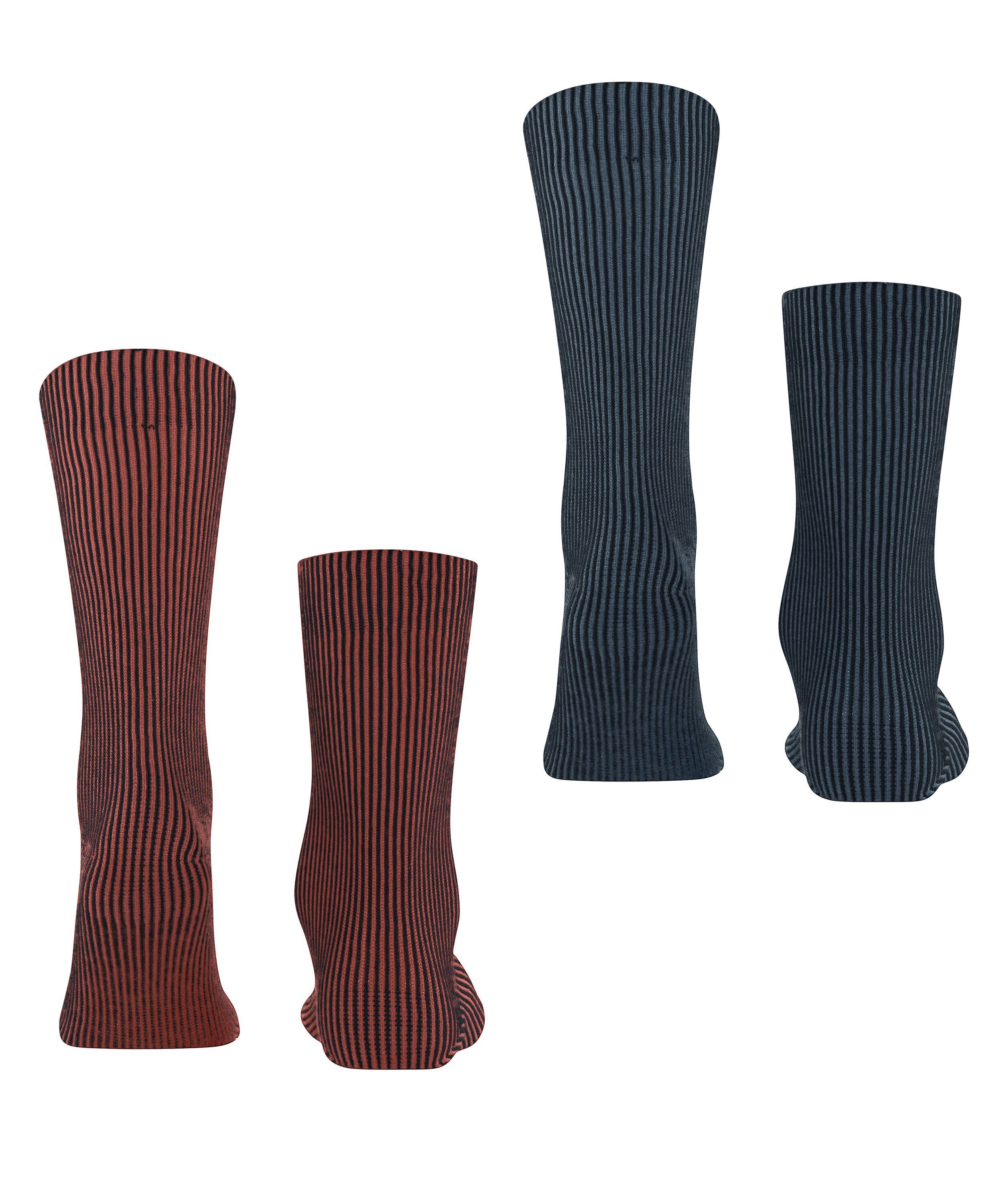 sortiment Stripe (0020) (2-Paar) Esprit 2-Pack Socken Vertical