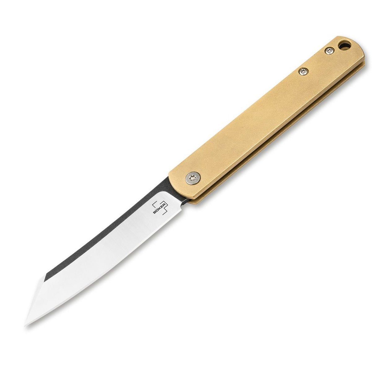 Böker Manufaktur Solingen Taschenmesser Plus Zenshin 42 Brass Taschenmesser (01BO369)