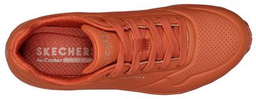 Skechers UNO-STAND ON AIR Sneaker im monochromen Look, Freizeitschuh, Halbschuh, Schnürschuh