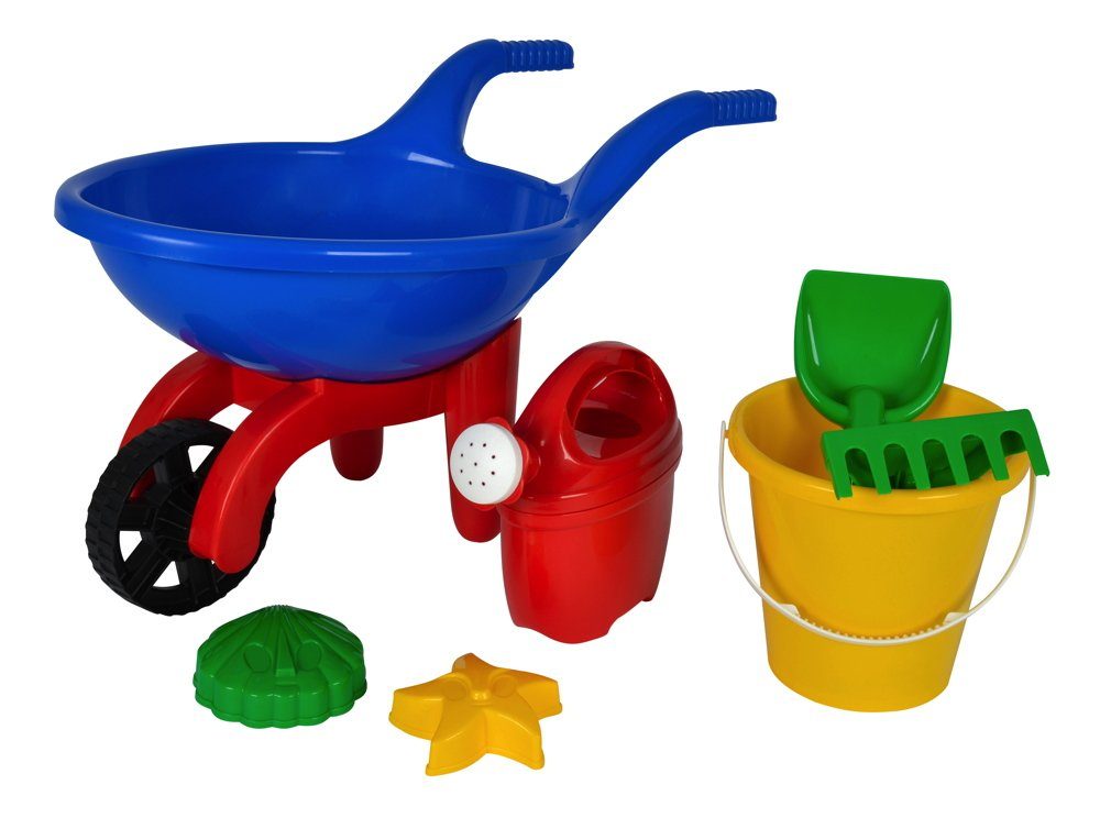 SIMBA Sandform-Set Outdoor Spielzeug Sand & Strand Baby Schubkarre 107135267 – Bild 4 von 4
