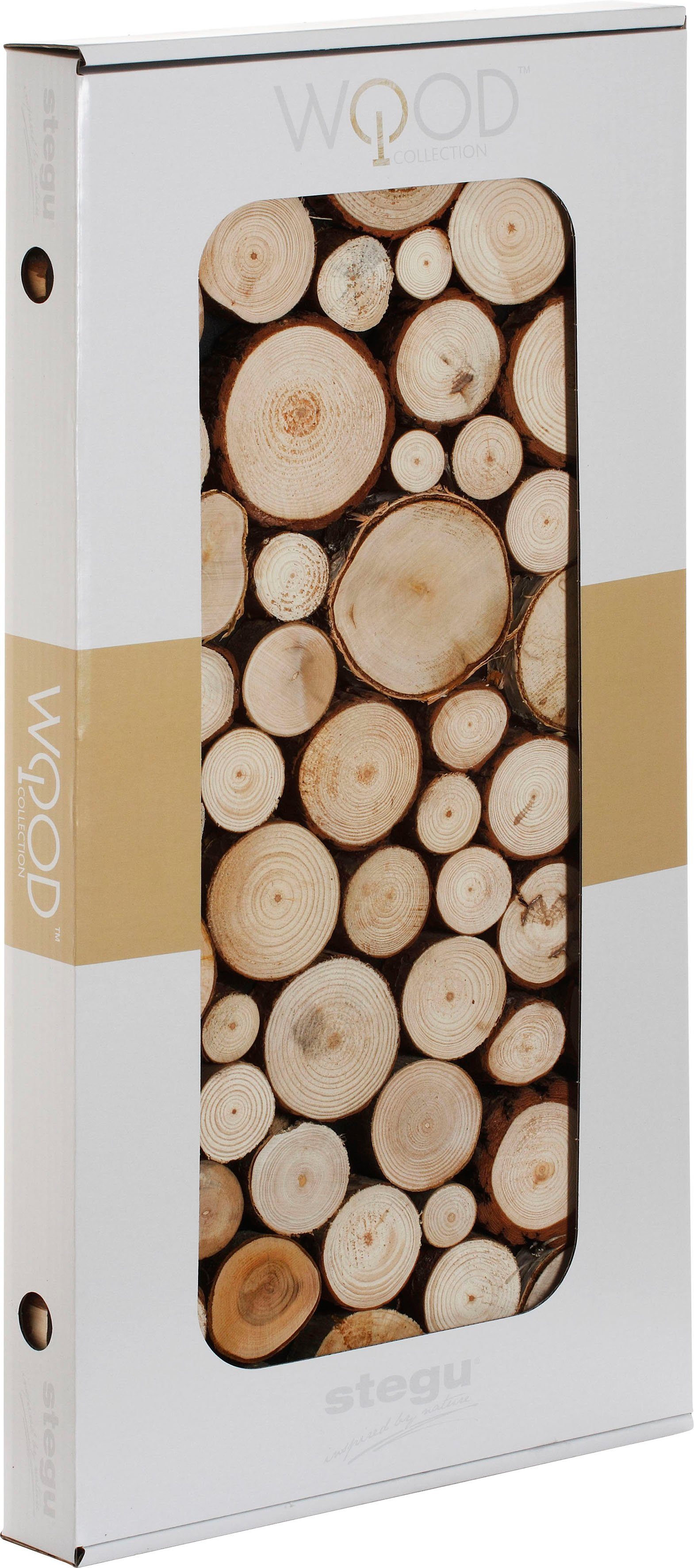 cm, (3-tlg) m² BxL: Wood, Pure Stegu Dekorpaneele 1,74 76x38