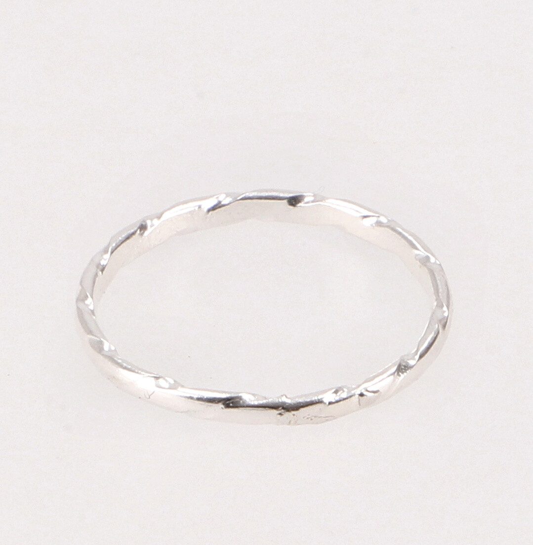 Guru-Shop Silberring Schmaler gegliederter Silberring günstig online kaufen