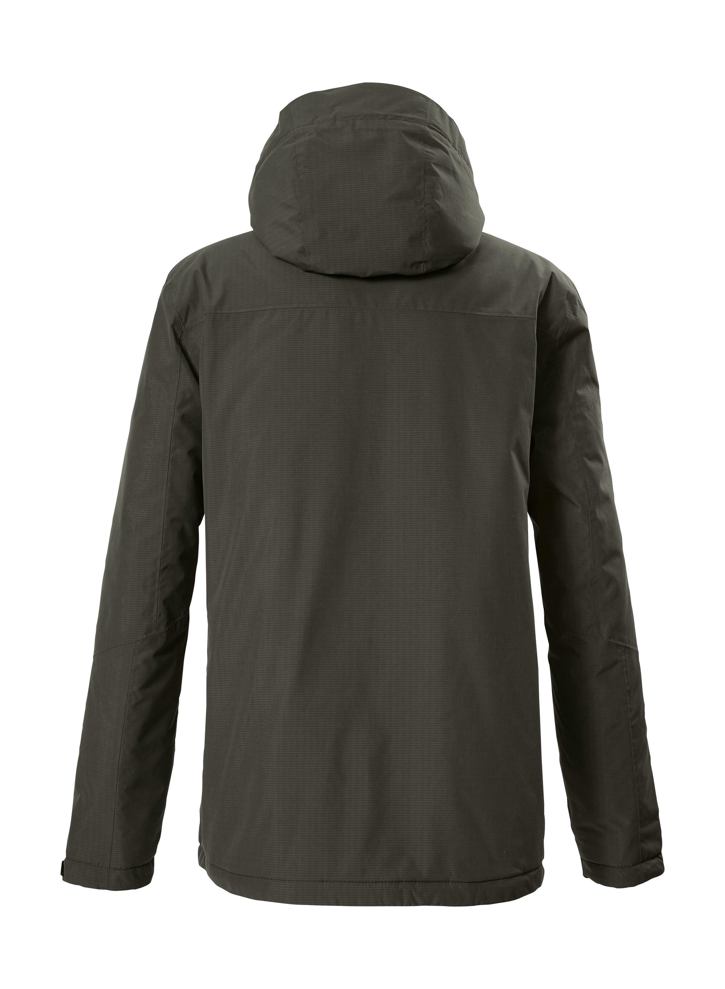 Killtec Funktionsjacke KOW 1 MN JCKT Wind- und wasserdichte Herrenjacke, atmungsaktiv, abnehmbare Kapuze