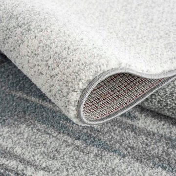 Teppich Savanna 9368, Carpet City, rund, Höhe: 11 mm, Flachflor, mit Segelboot, Grau