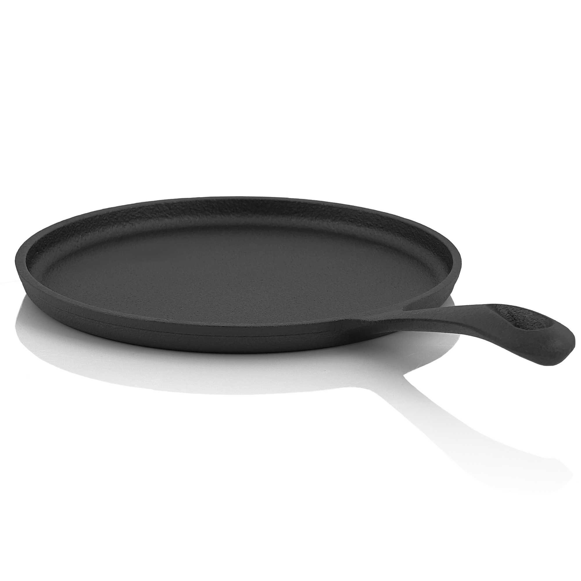 BBQ-Toro Crêpepfanne Gusseisen Pancakepfanne, Gusseisen Grillpfanne, 19 cm, Ø Gusseisen