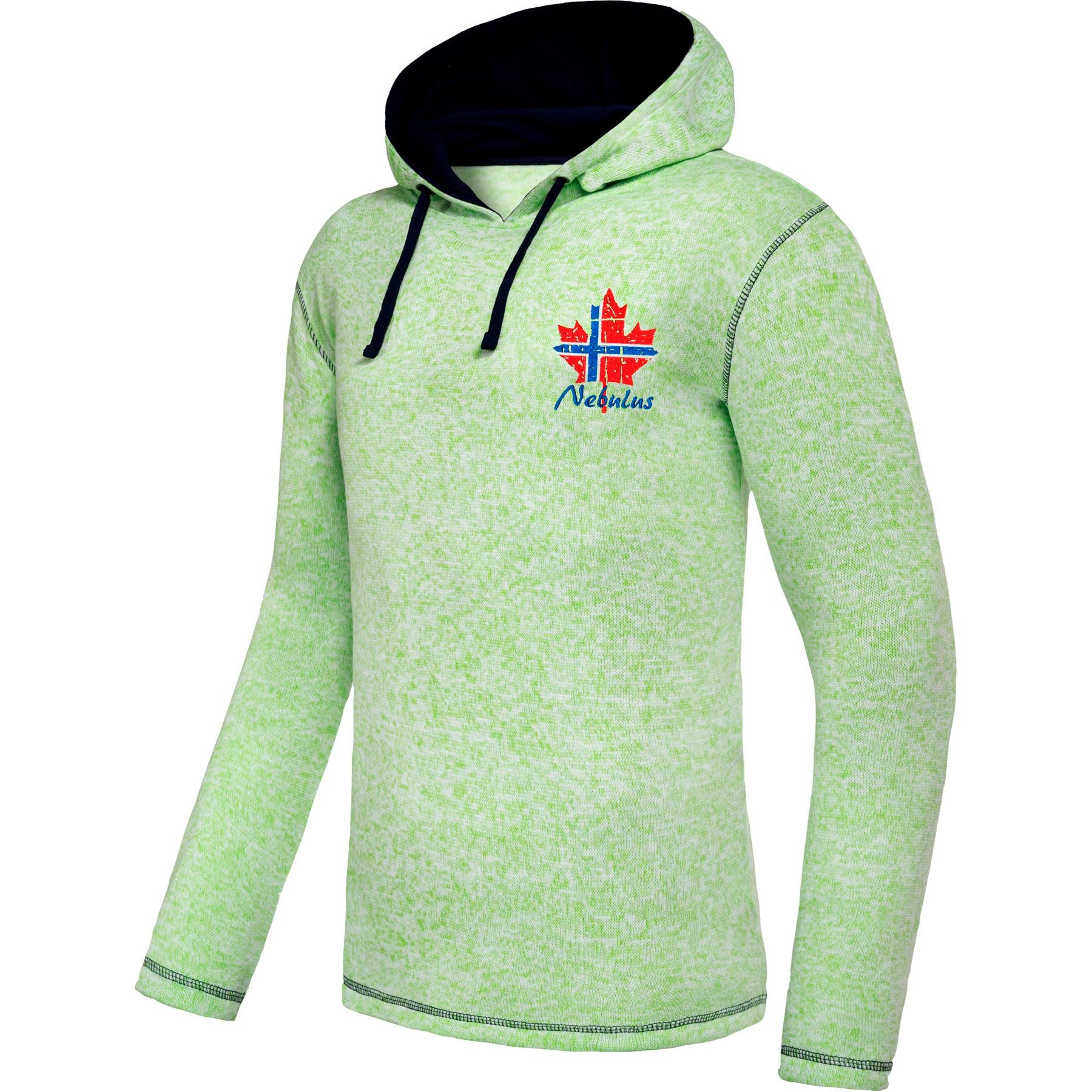 Nebulus Hoodie JAKE, P5237 - Herren, lime-navy, S