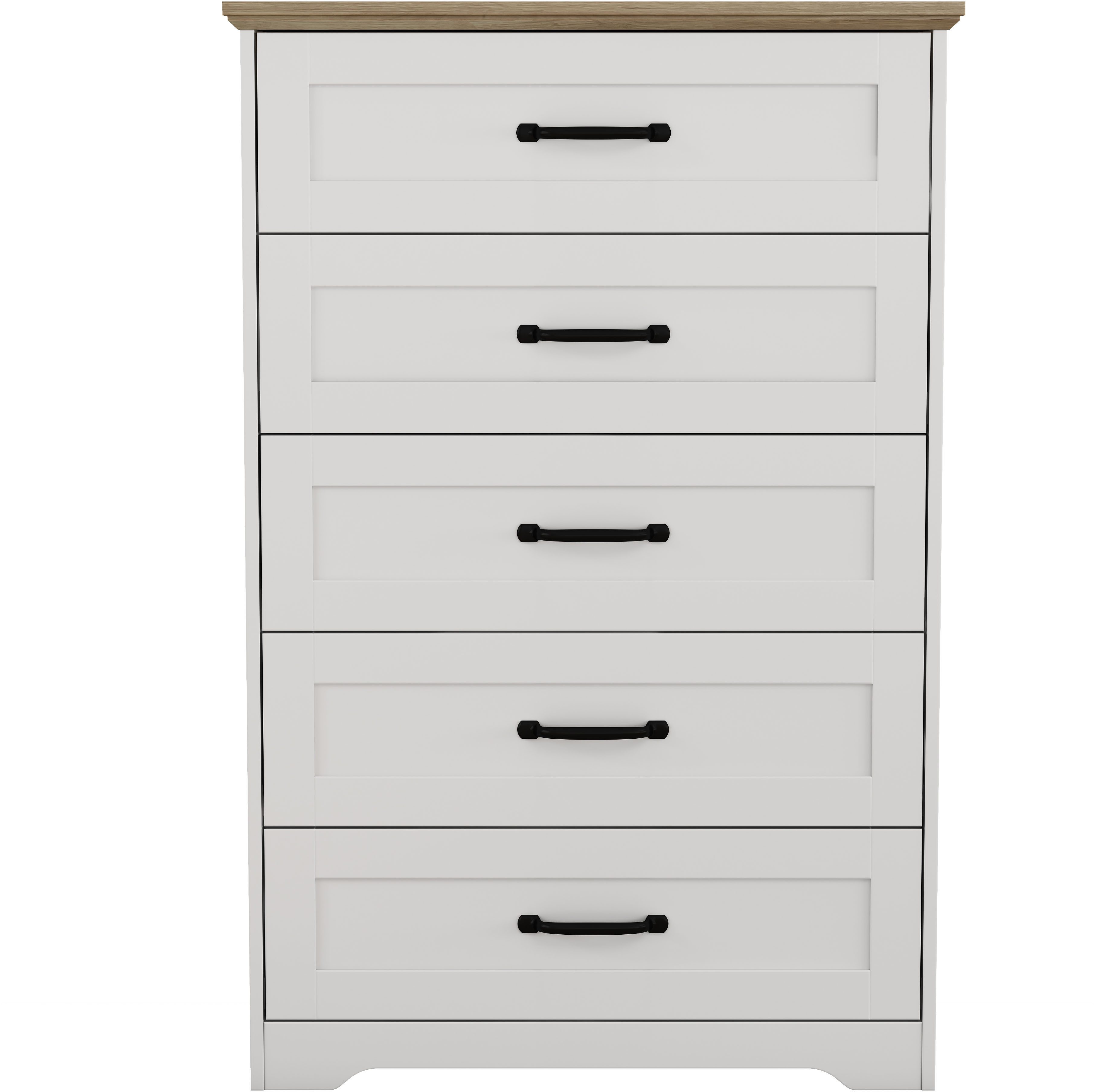 OTTO home Schubkastenkommode Emmilia Sideboard im Landhaus Design (Kommode mit viel Stauraum im Schlafzimmer), Schubladenschrank Sideboard Wäscheschrank Skandi Design