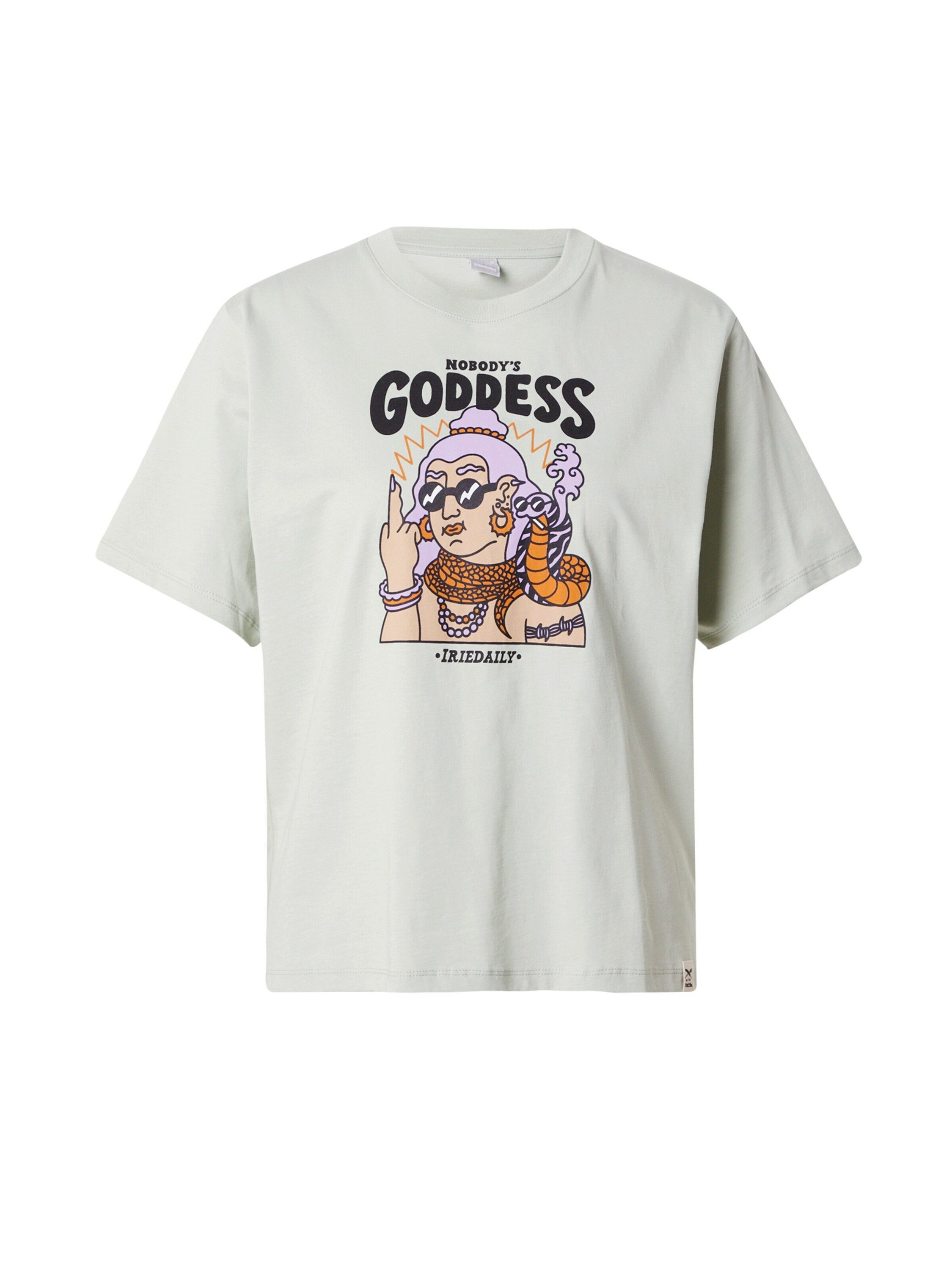 iriedaily T-Shirt No Goddess (1-tlg) Plain/ohne Details