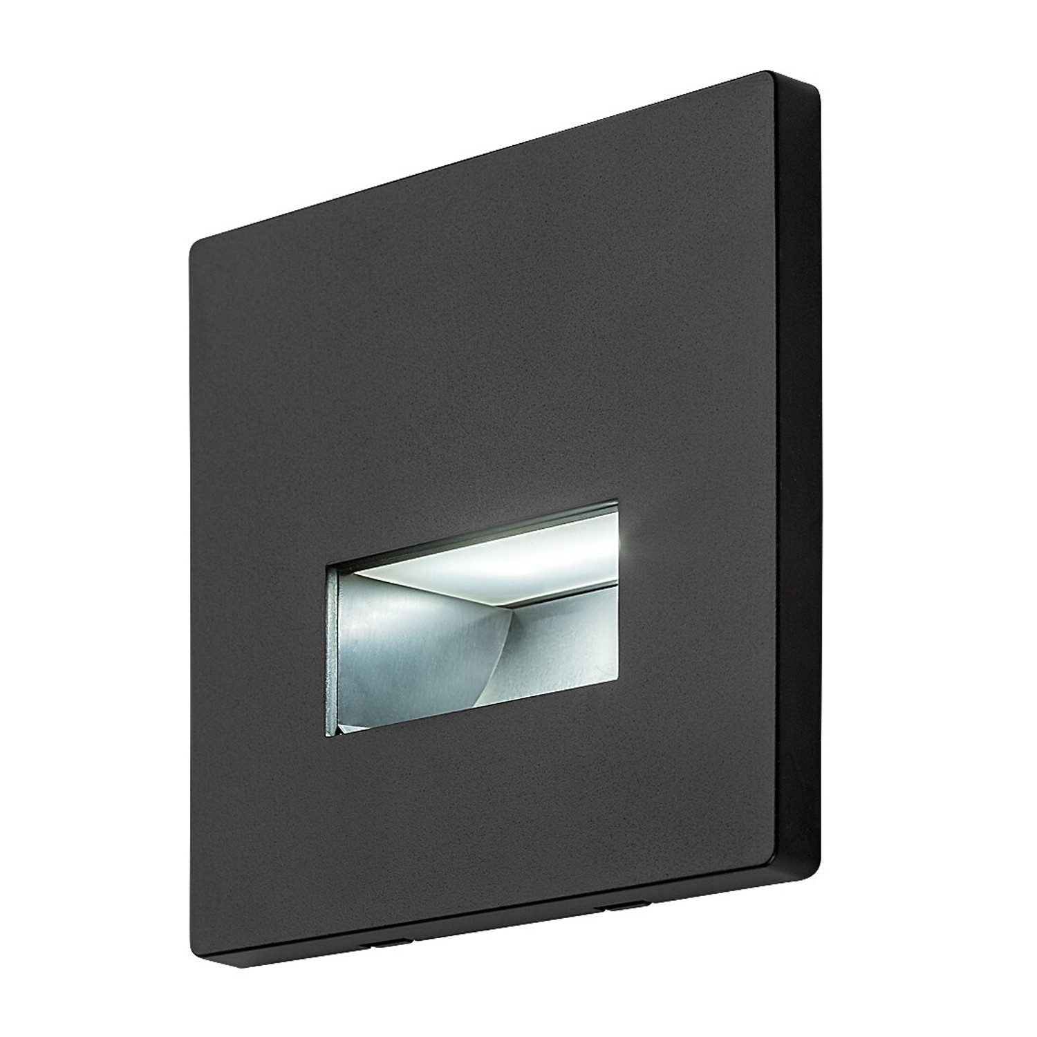 Rabalux LED Wandleuchte LED-Treppenleuchte 1 W schwarz