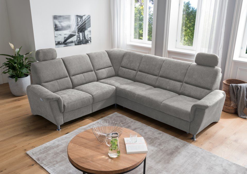 Myhomelando Ecksofa Paris, mit elektronischer Relaxfunktion, günstig online kaufen