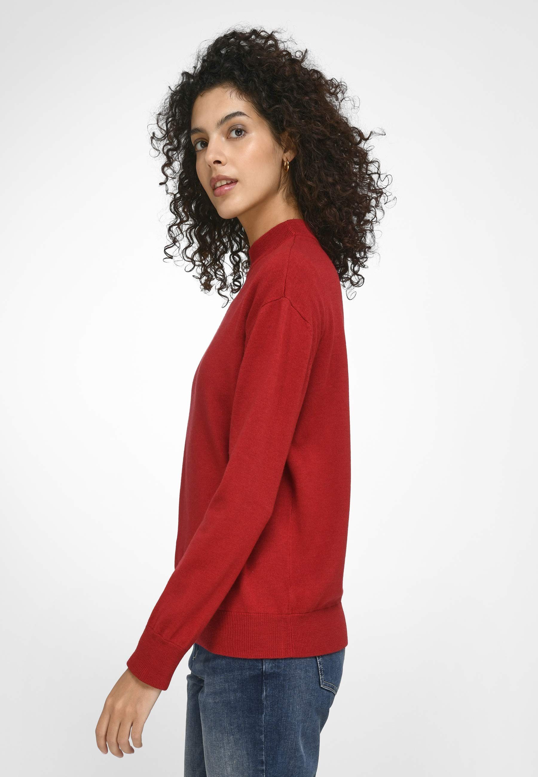 new Peter Hahn ROT wool Strickpullover