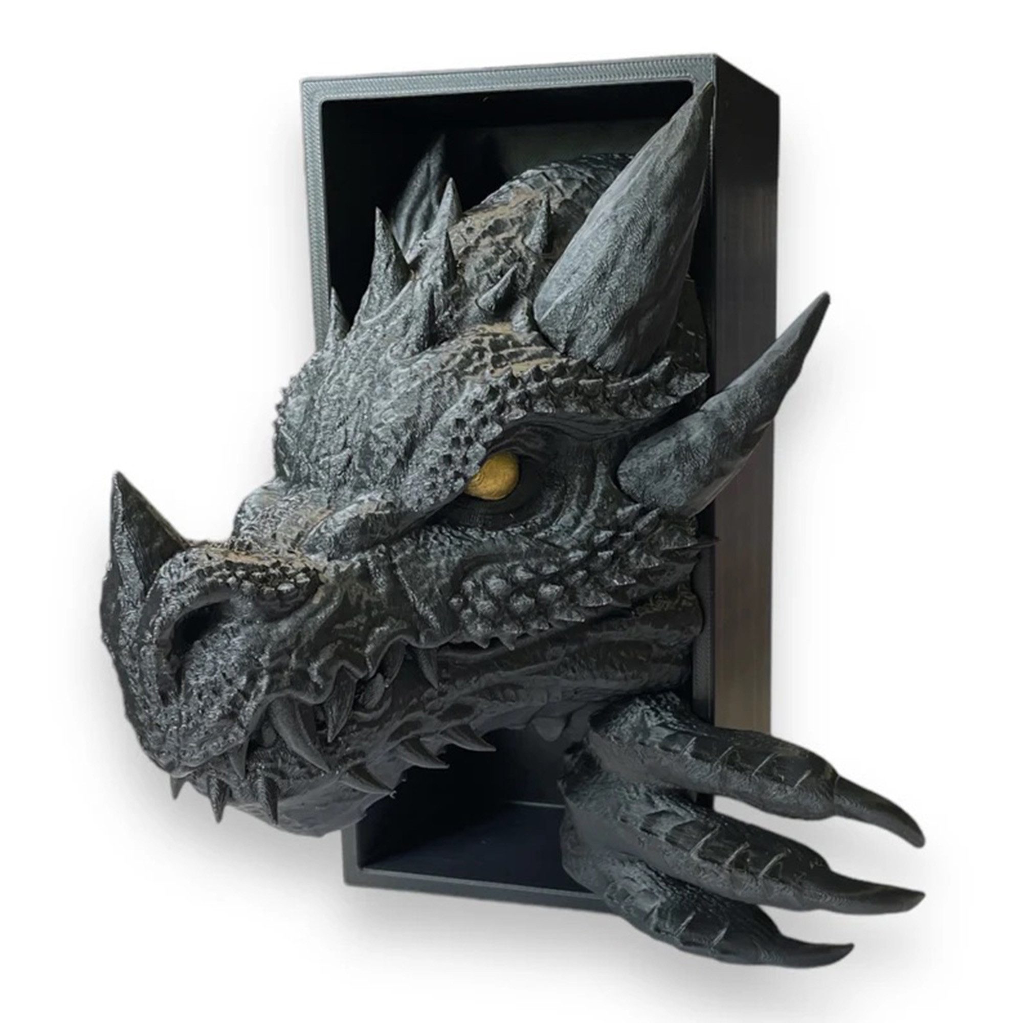 Der Krämer Buchstütze Drache 3D Figur Book Nook 20cm