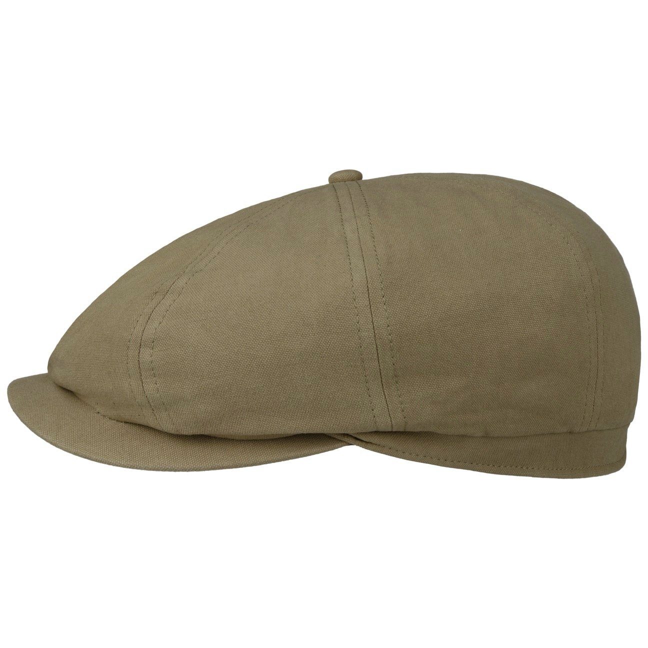 Lipodo Flat Cap (1-St) Schirmmütze mit Schirm oliv | Flat Caps