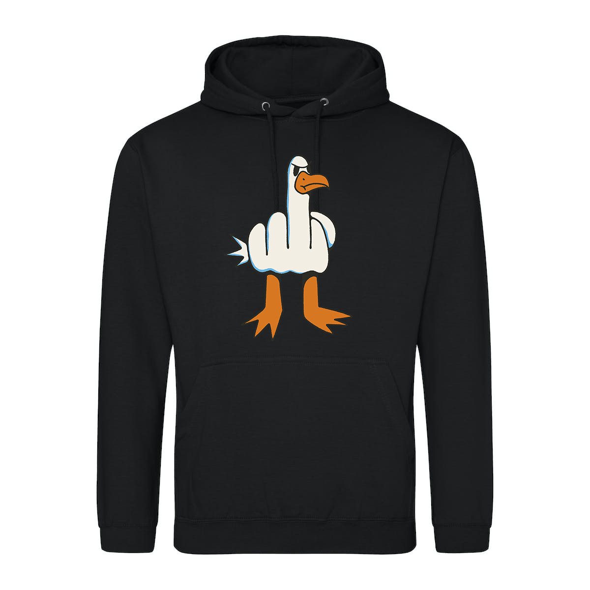 Kapuzenpullover Möwe Finger Herren Hoodie Pullover