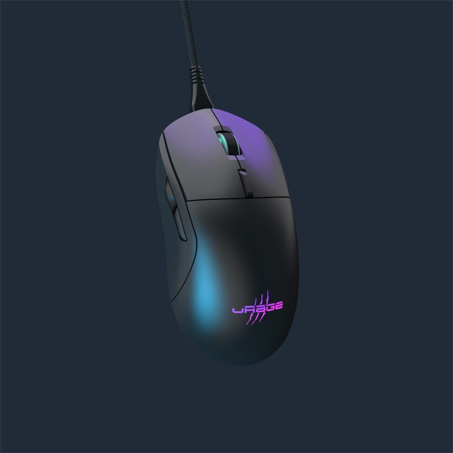 uRage Reaper 250, Schwarz Gaming-Maus (kabelgebunden)
