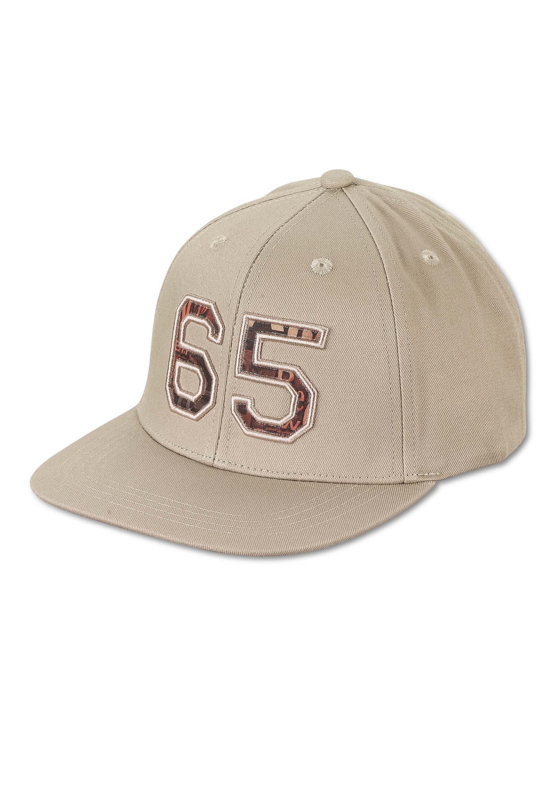 Sterntaler® Schirmmütze Baseball-Cap 65 (1-St., Beanie Baby Sonnenschutz ideal für den Sommer) Kindermütze Baumwolle mit Metallschließe