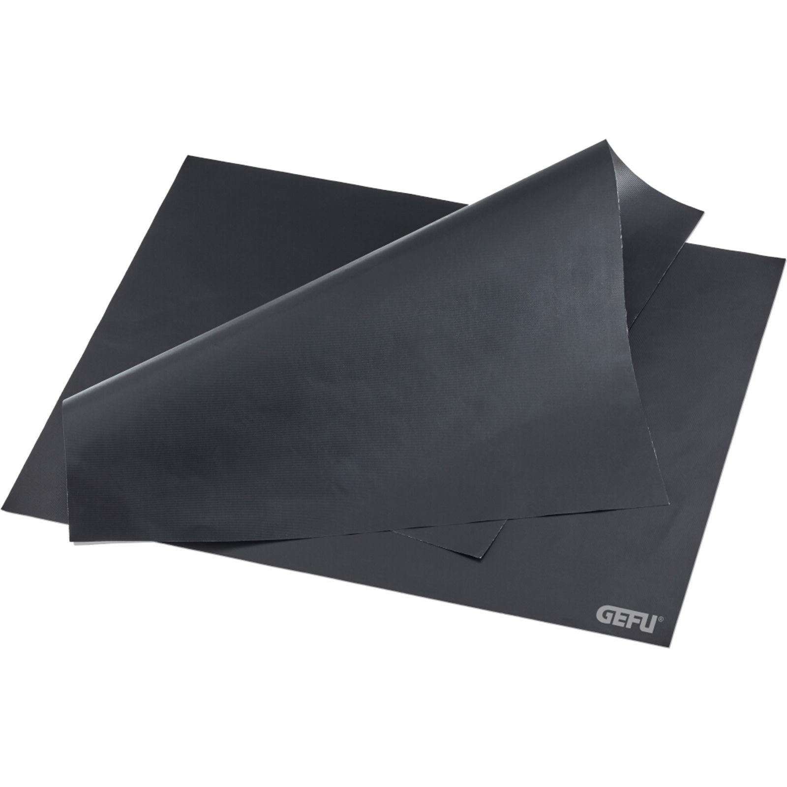 GEFU Backmatte Dauerbackfolie „Agen“ 2 Stück 44 x 39 cm Antihaft wiederverwendbar, Teflon/Glasfasergewebe