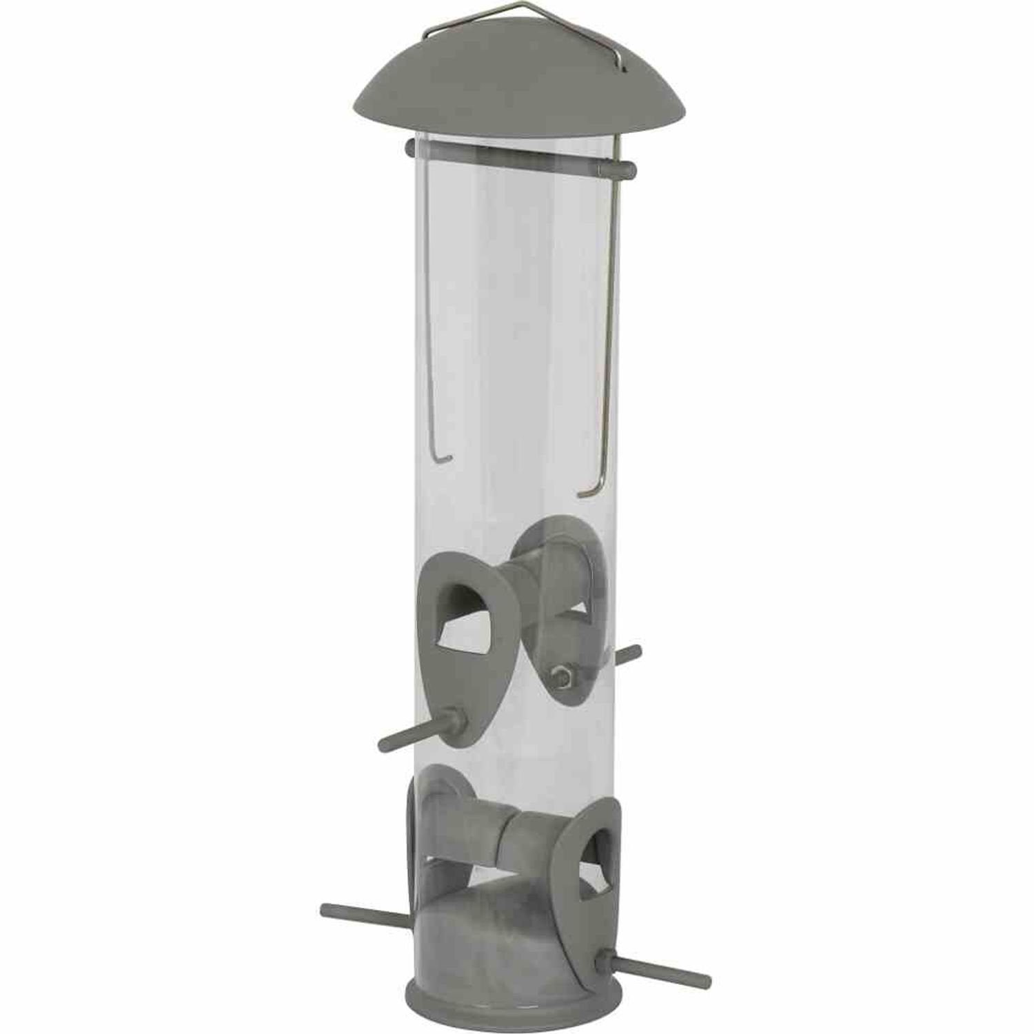 Garden für Line Iron Vogelhaus 32,5cm Vogelfuttersäule Mischfutter, Siena