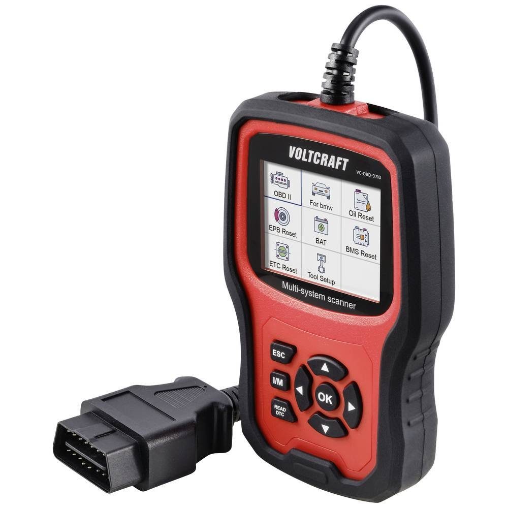 VOLTCRAFT OBD2-Diagnosegerät OBD II Diagnosetool VC-14616100