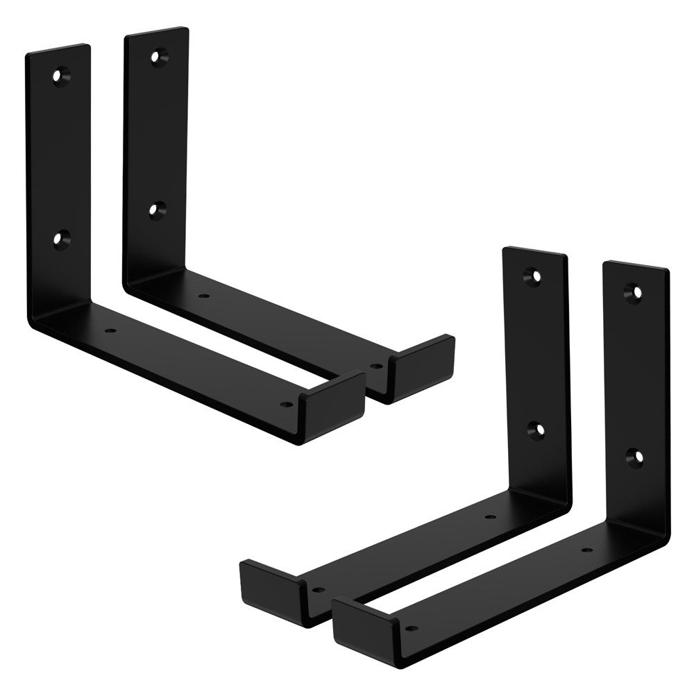ML-DESIGN Wandregalhalter Regalhalterung L-Form aus Metall, günstig online kaufen