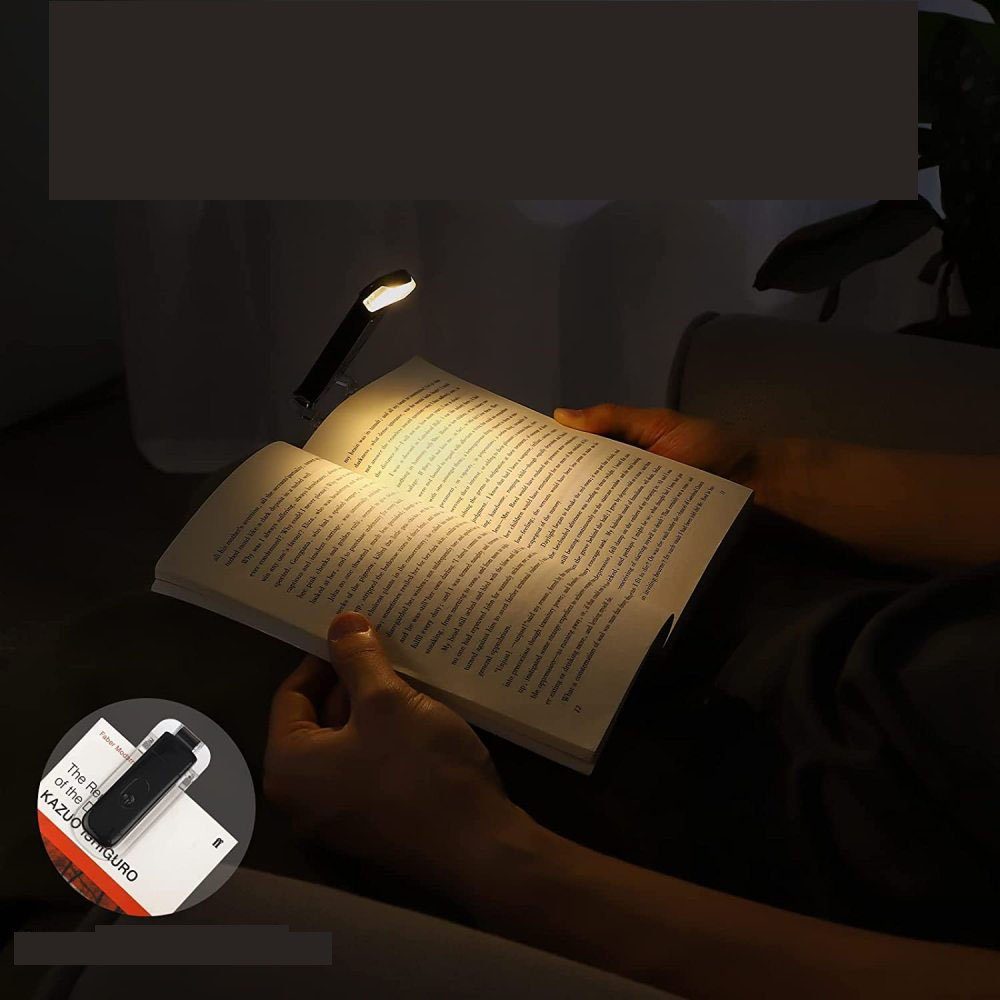 Jormftte LED Leselampe Tragbare Lesezeichen, gold2 Roseacute Buch Licht