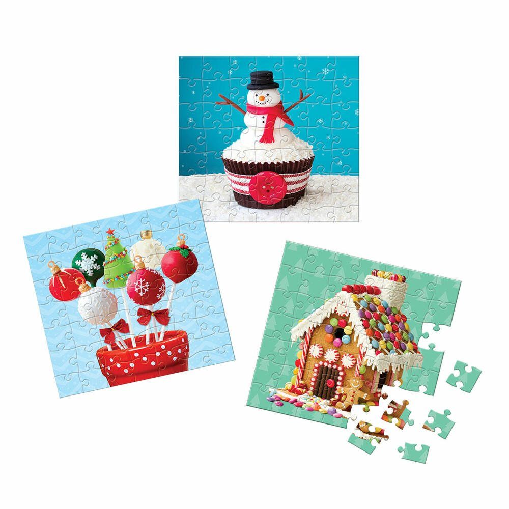 EUROGRAPHICS Puzzle Adventskalender Sweets, Christmas Puzzleteile 24 