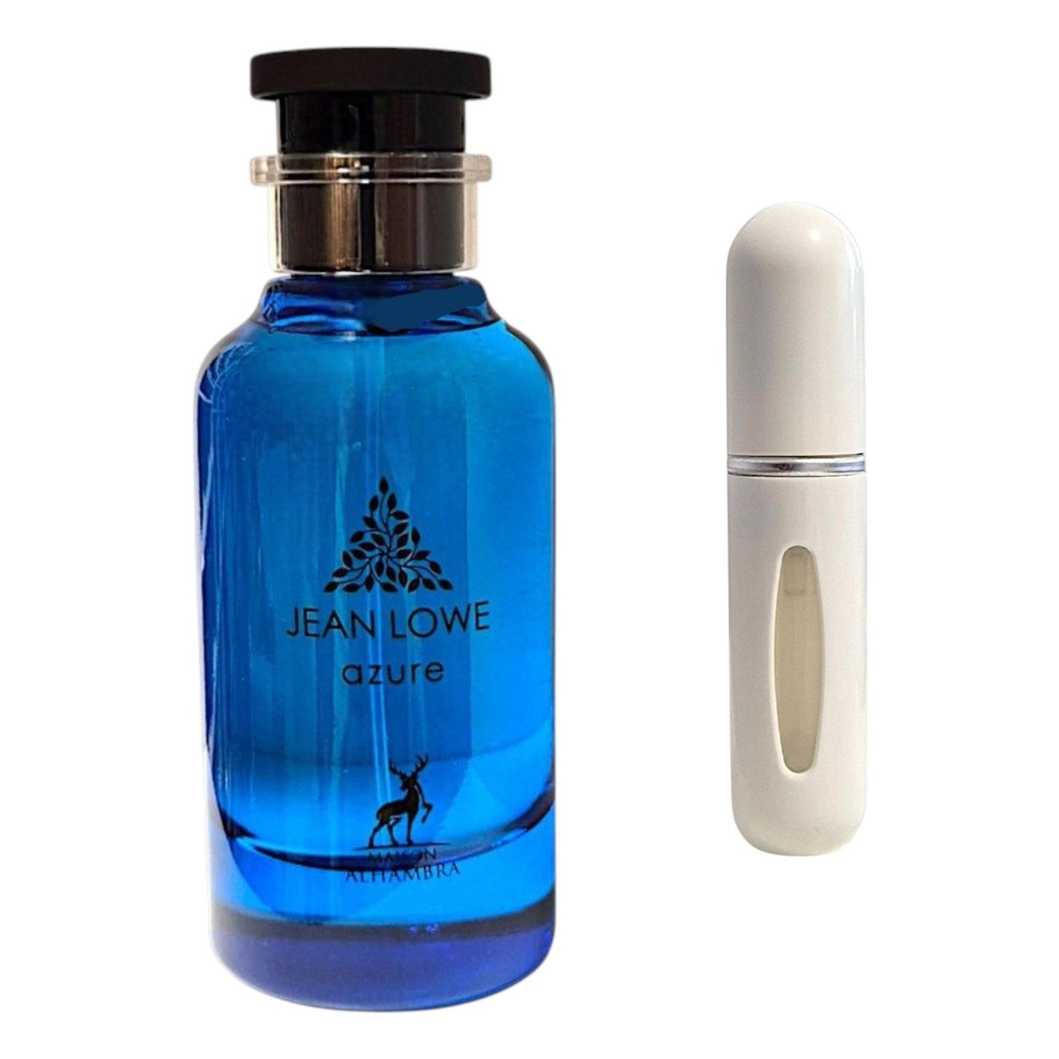 Maison Alhambra Duft-Set Jean Lowe Serien AZURE, Vibe, Noir, EDP + Parfümzerstäuber leer 1 Stk
