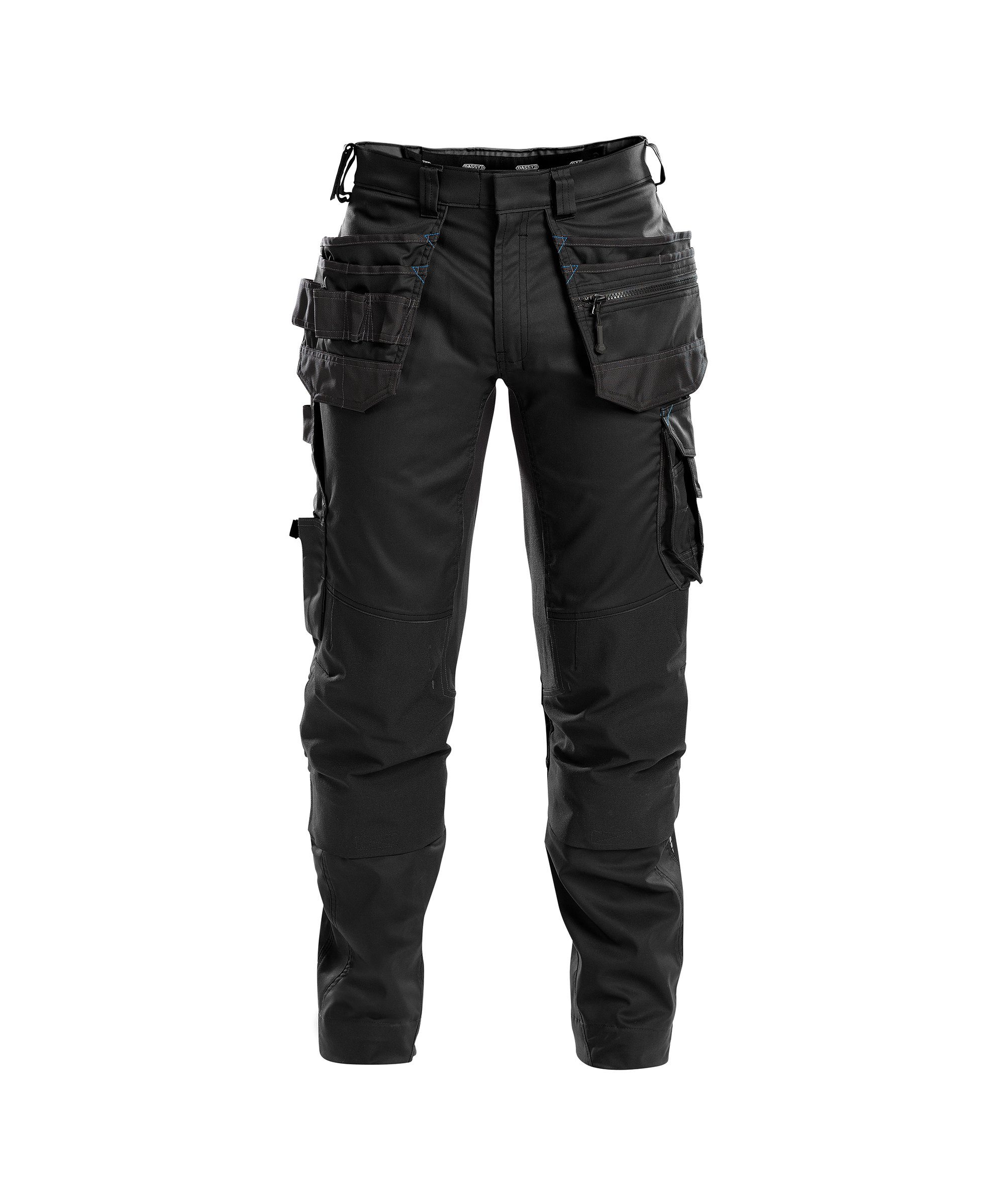 Arbeitshose Arbeitshose mit Stretch, Holstertaschen und Kniepolstertaschen FLUX